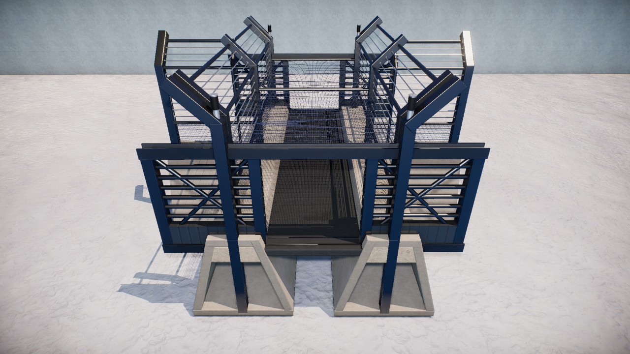 Exhibit Gate (Open)