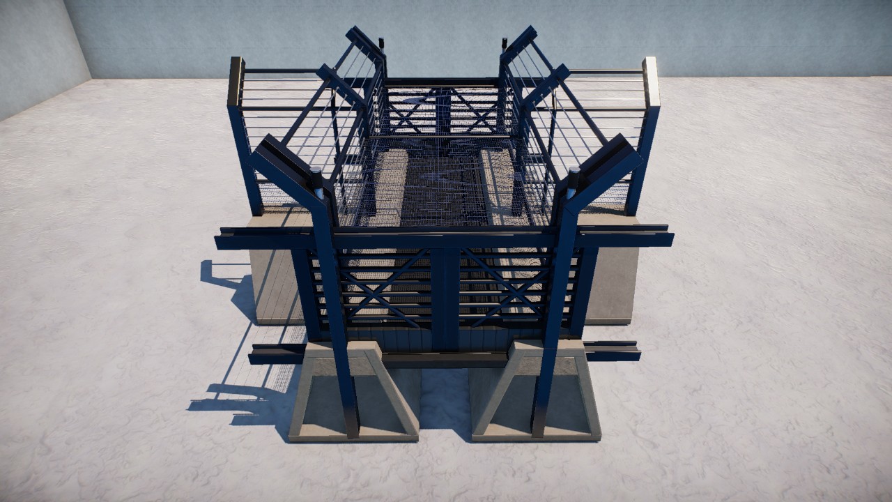 Exhibit Gate (Closed)