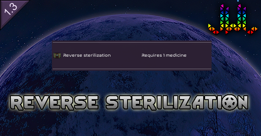 [JWL] Reverse Sterilization