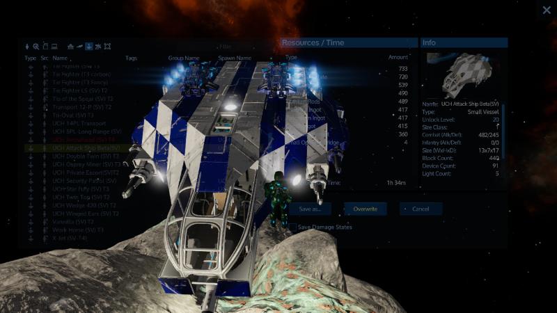 UCH Attack Ship Beta(SV)
