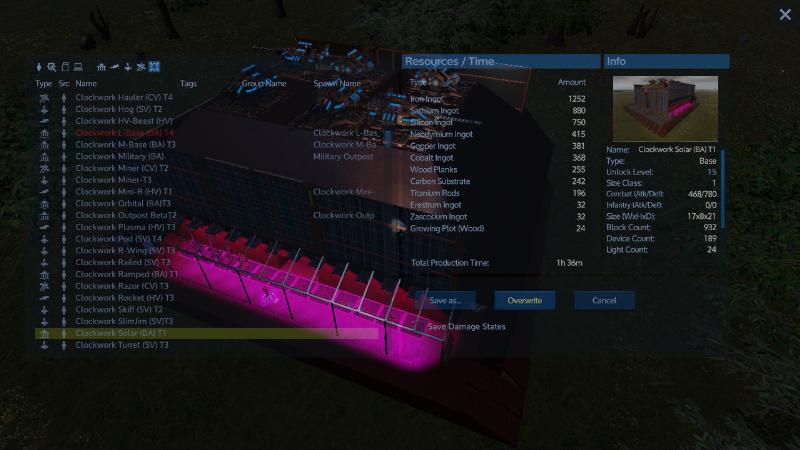 Clockwork Solar (BA) T1
