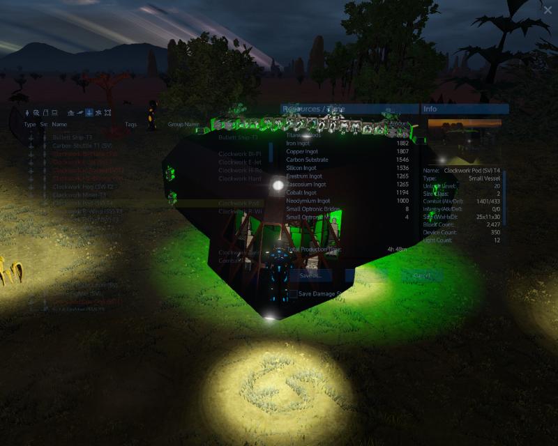Clockwork Pod (SV) T4