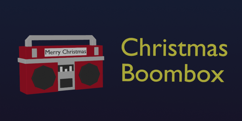 Christmas Boombox – Unturned Mod