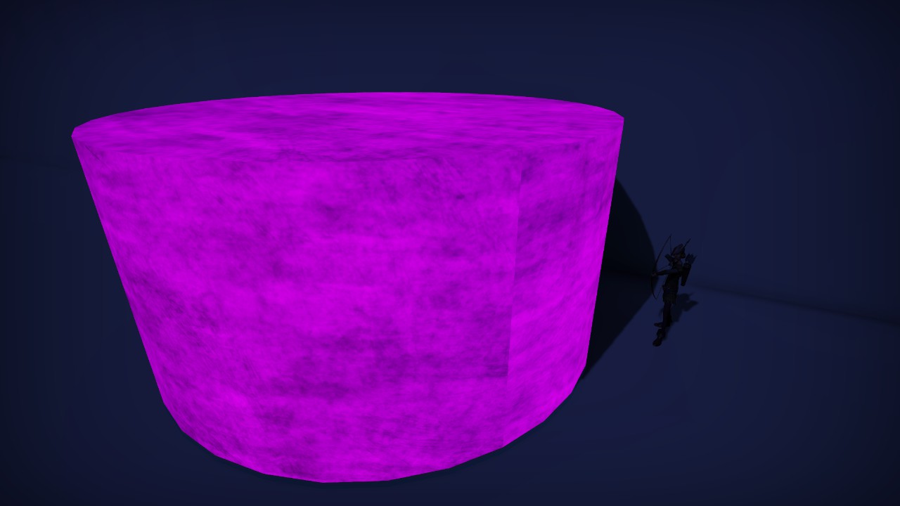 NEON GLOW Cylinder structured 4M X 8M