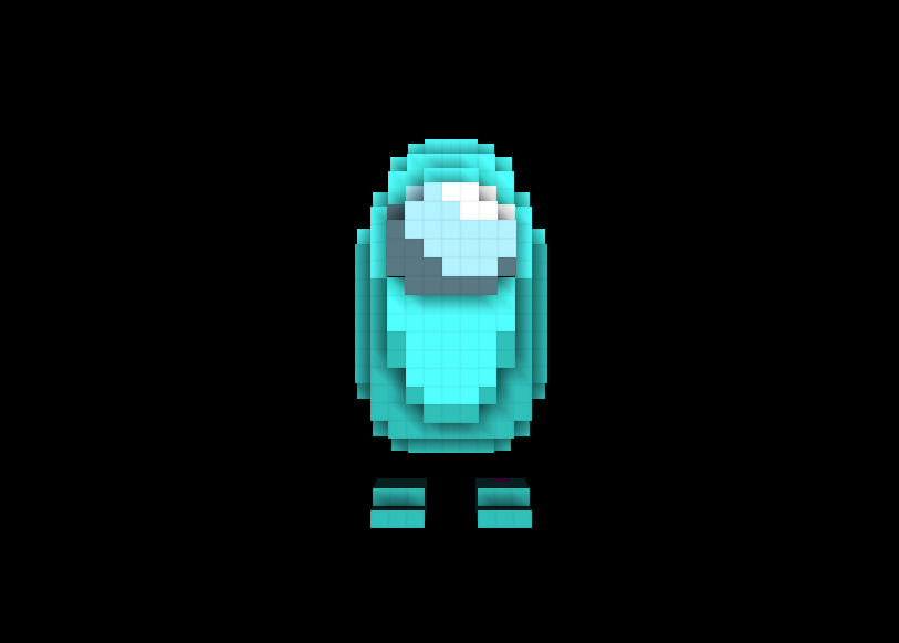 Crewmate - Cyan