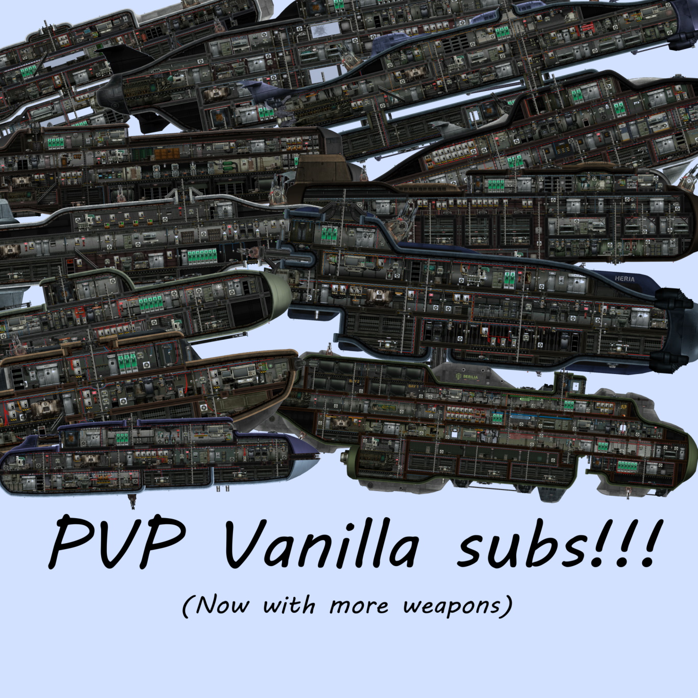 PVP Vanilla sumarines – Barotrauma Mod