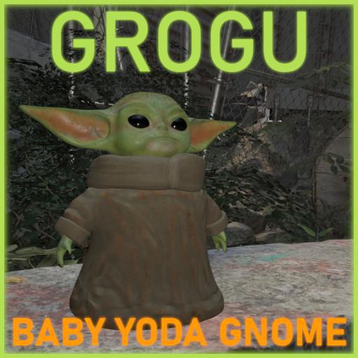 Grogu (Baby Yoda) Gnome