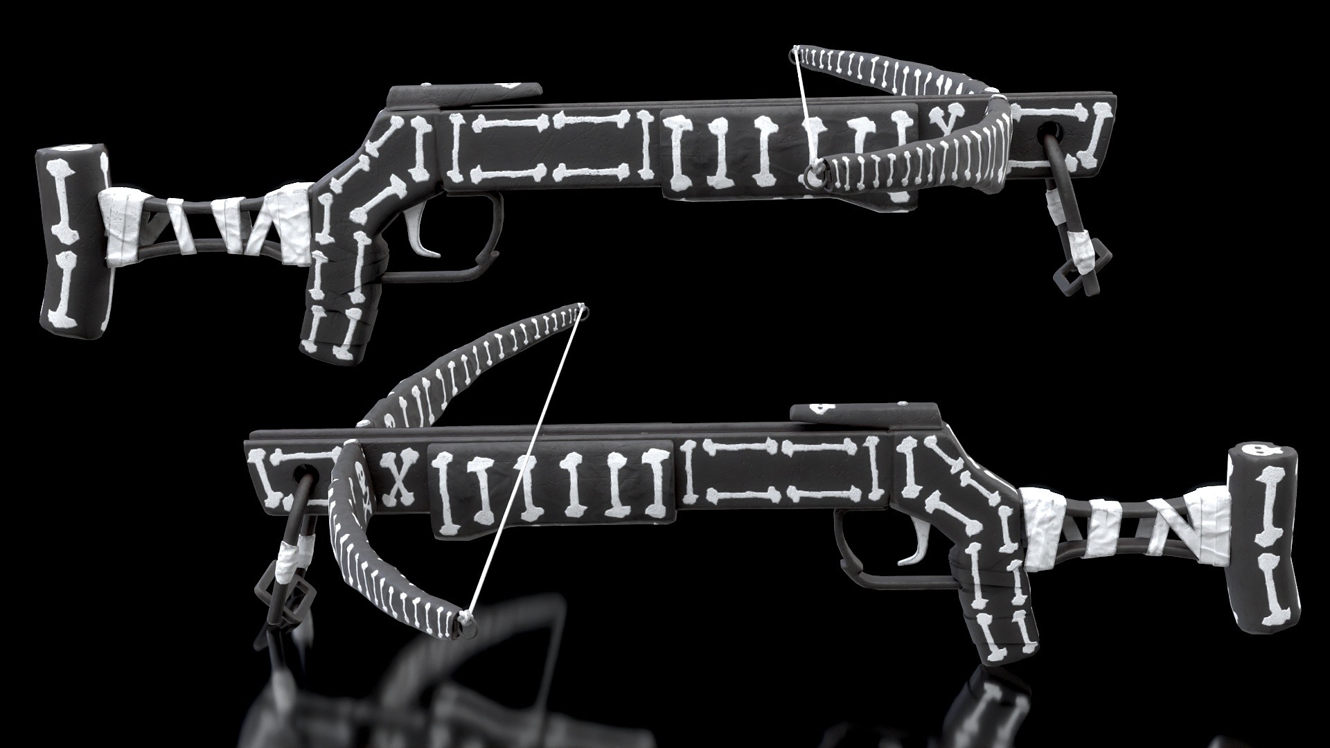 Crossbones Crossbow