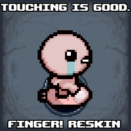 Finger! but Touching is Good
