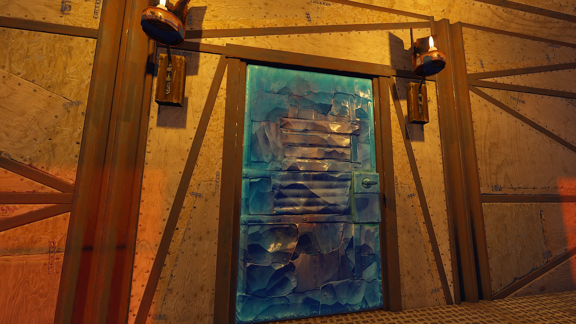 Ice Sheet Metal Door