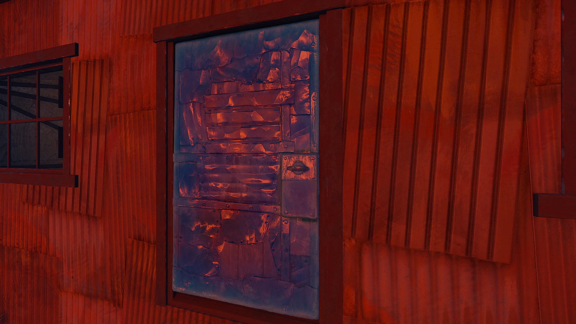 Ice Sheet Metal Door