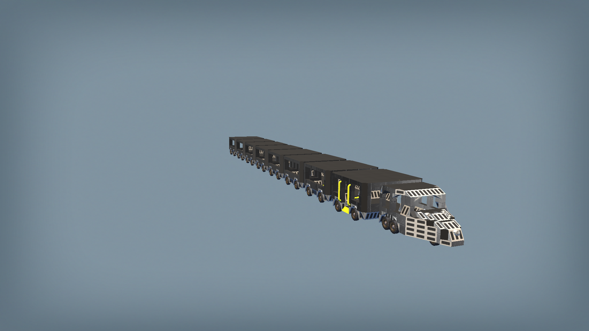 Vanilla Empty Land Train
