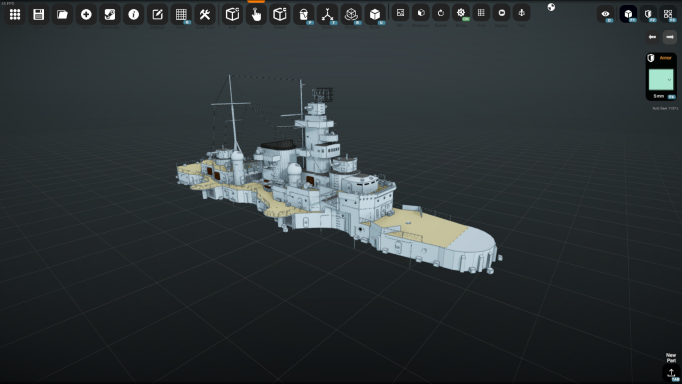 Pre made german superstructure