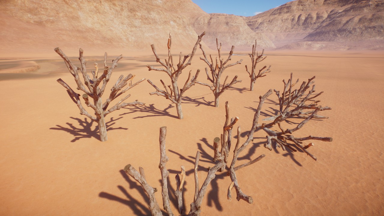 Climbable dead trees by Cesar Creates