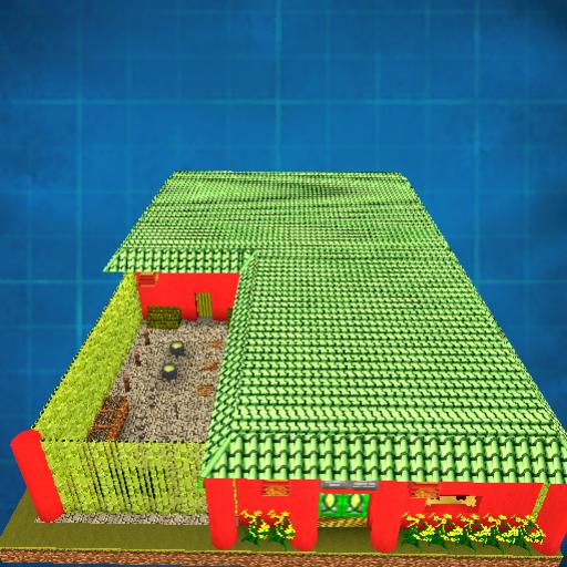 Forbidden temple style fireworks store and factory