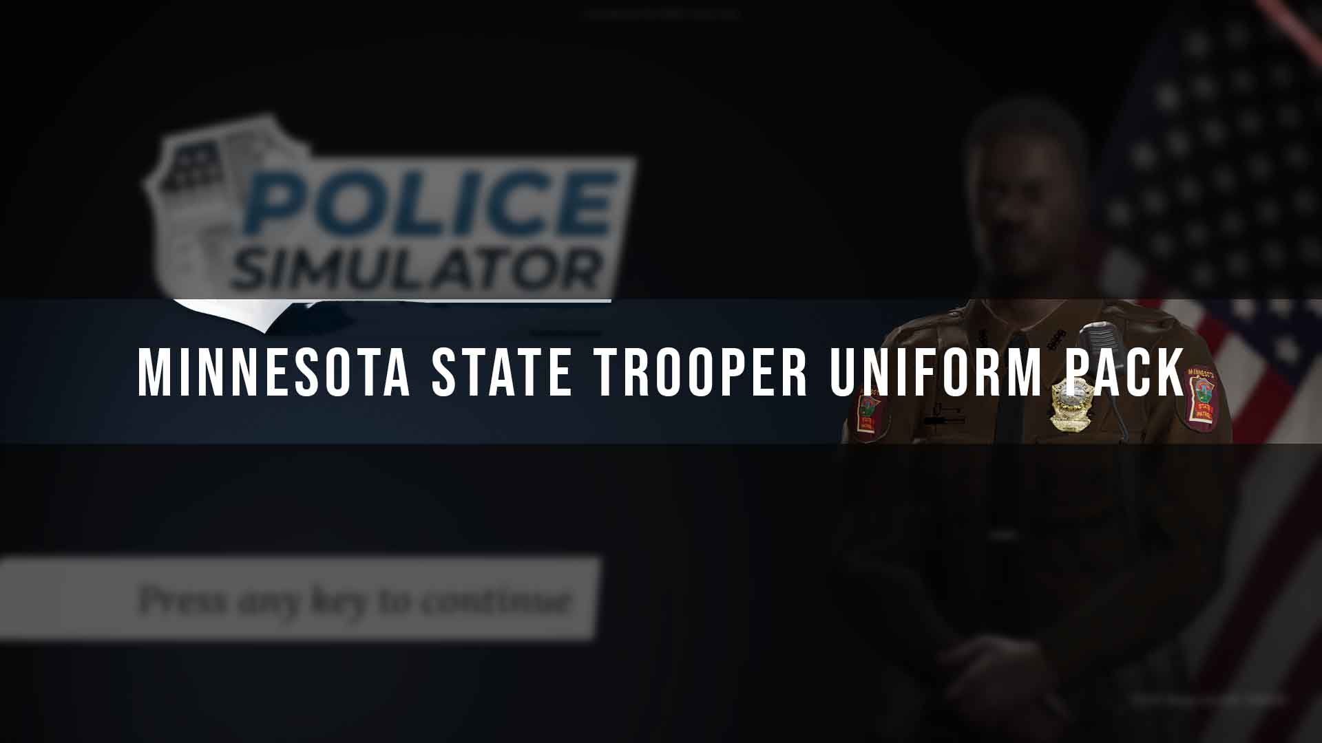 Minnesota State Trooper Uniform Pack