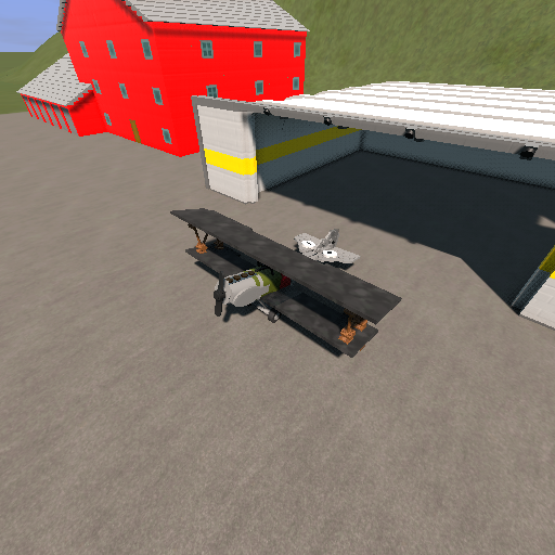 Fokker D-VII Color Red Baron -SF-