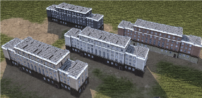 Nowe Tychy city hall skin pack