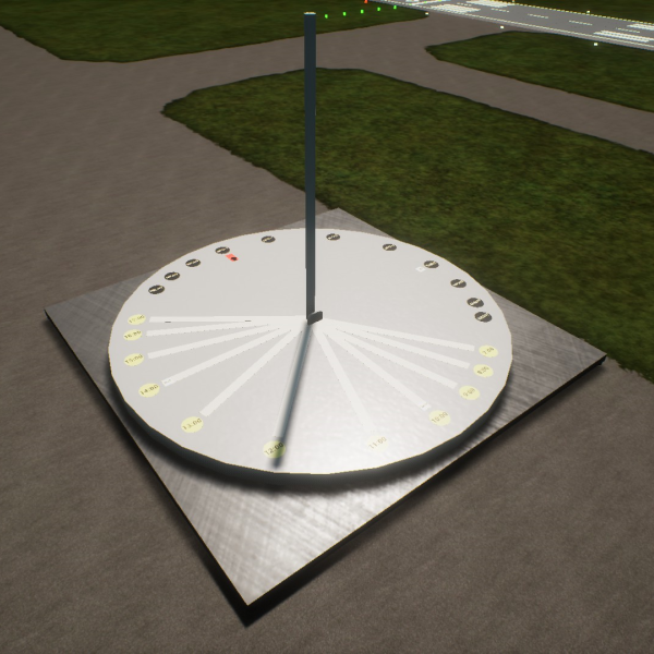 NAS Working Sun Clock