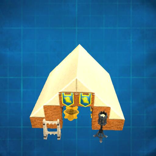 SCA viking longhouse style tent