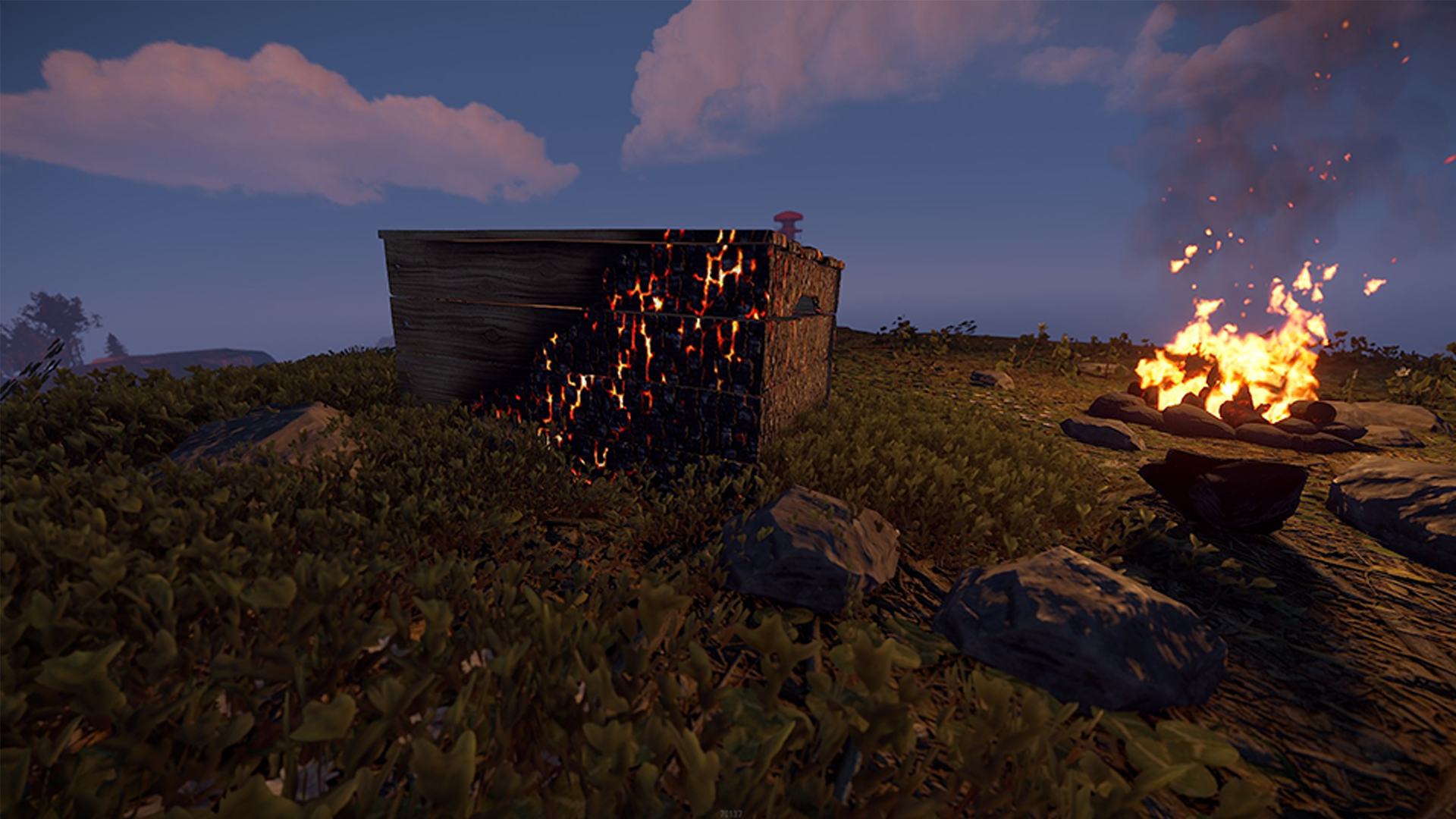 Smouldering Box