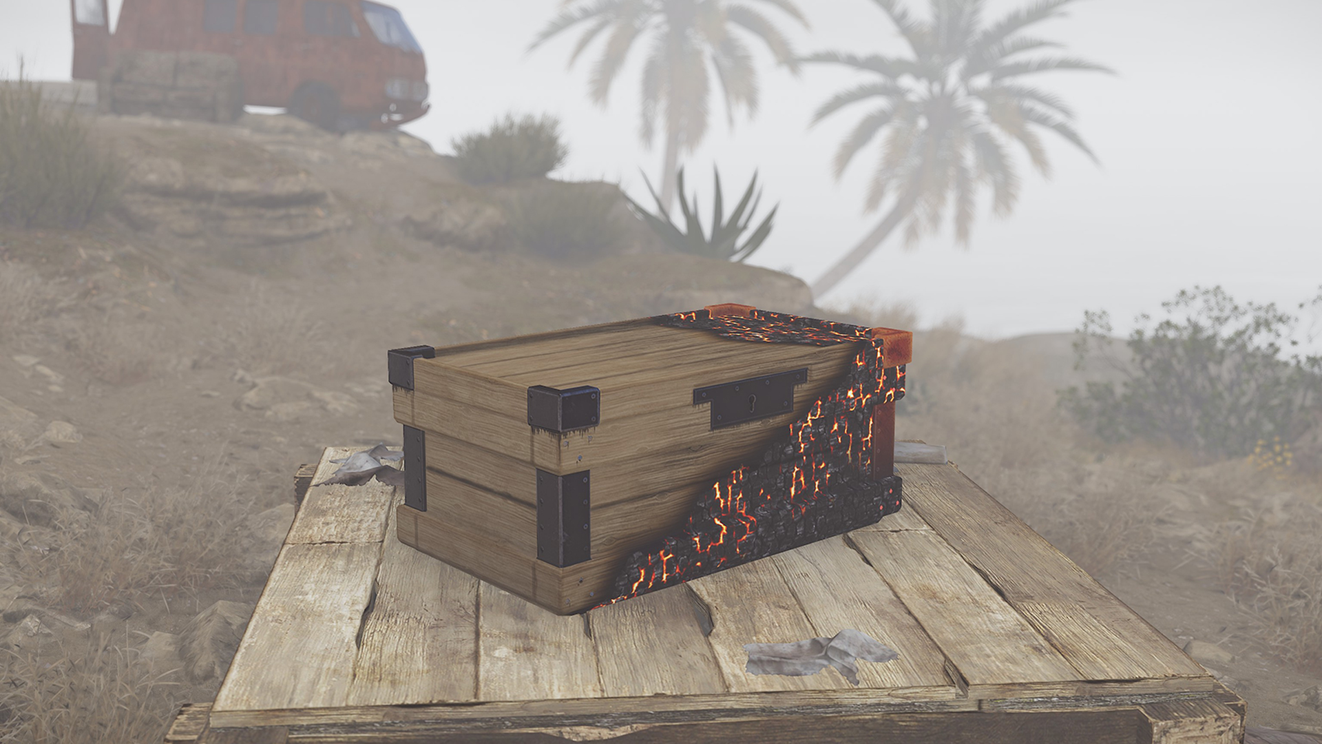 Smouldering Large Box