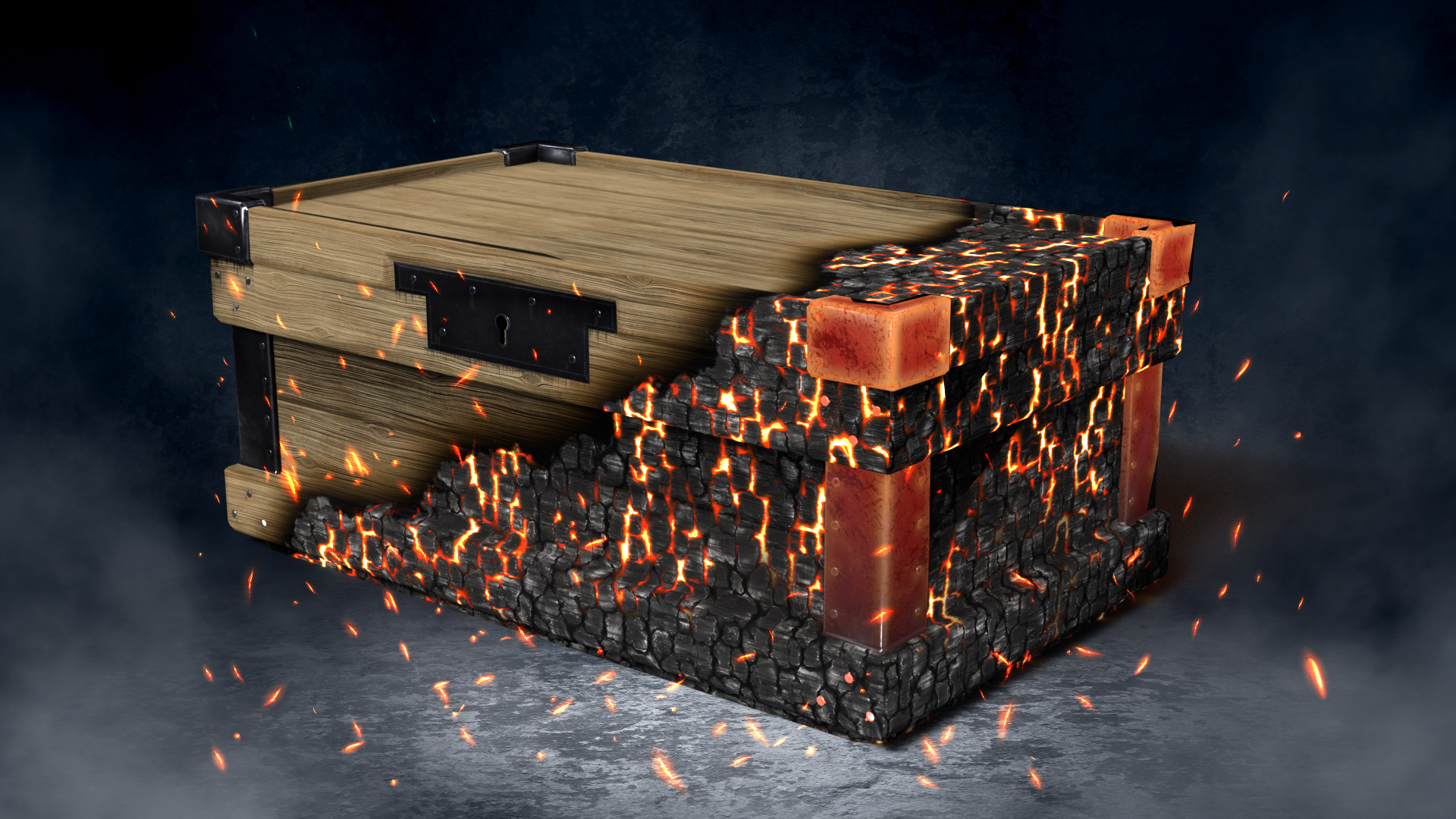 Smouldering Large Box