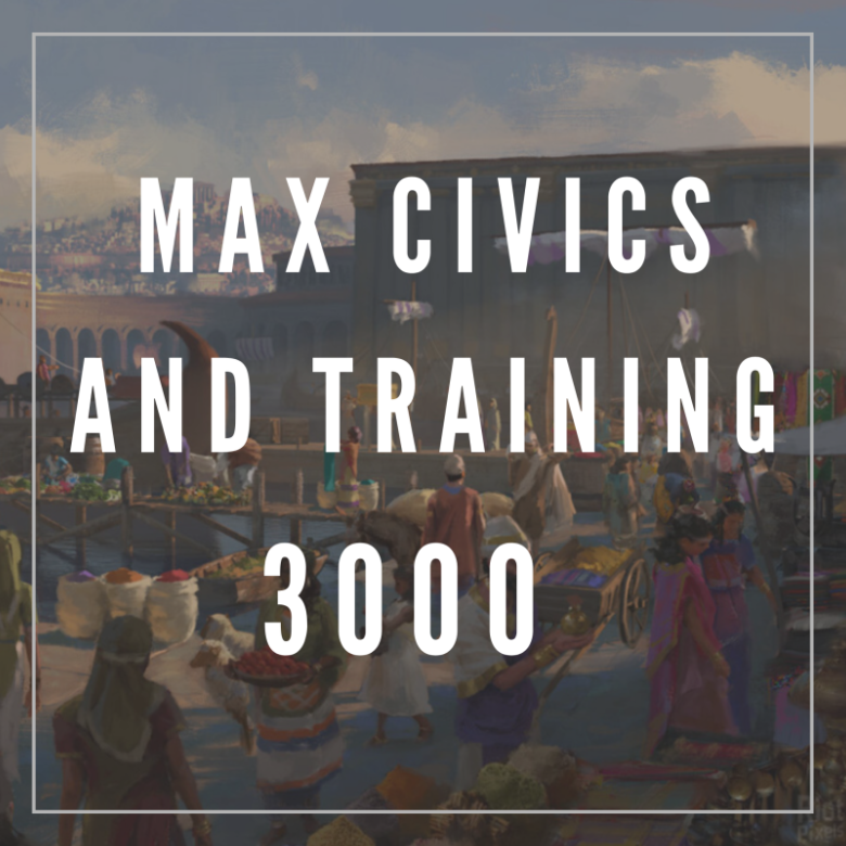Max civics and training 3000
