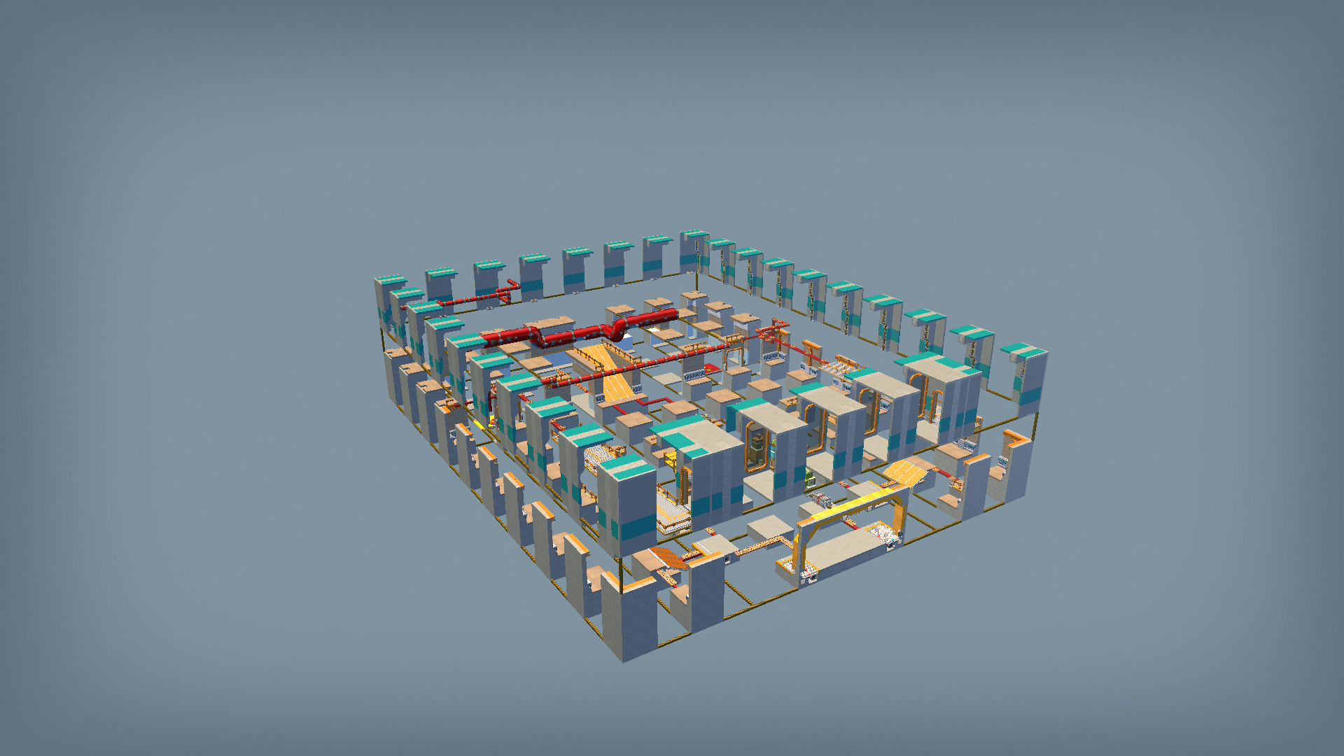 Warehouse Packing Room Set
