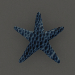 Starfish Wall Decor - Blue