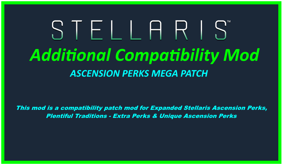 Ascension Perks Mega Patch (Original ESAP version) preview