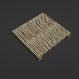 Straw Roof Modul 50x50 cm static height