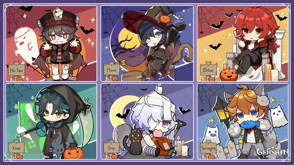Genshin Halloween 2021 Pictures