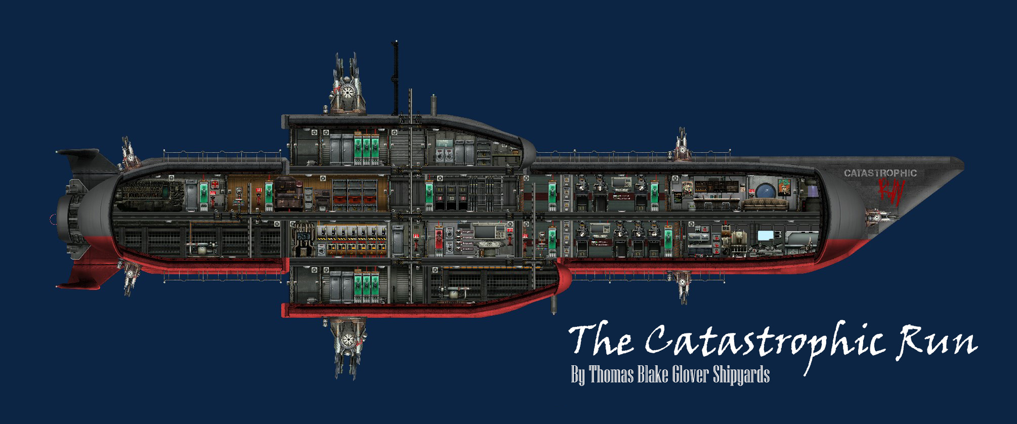 The Catastrophic Run – Barotrauma Mod