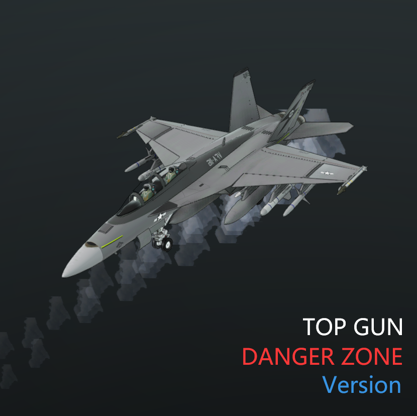 FA-18F take off(danger zone)