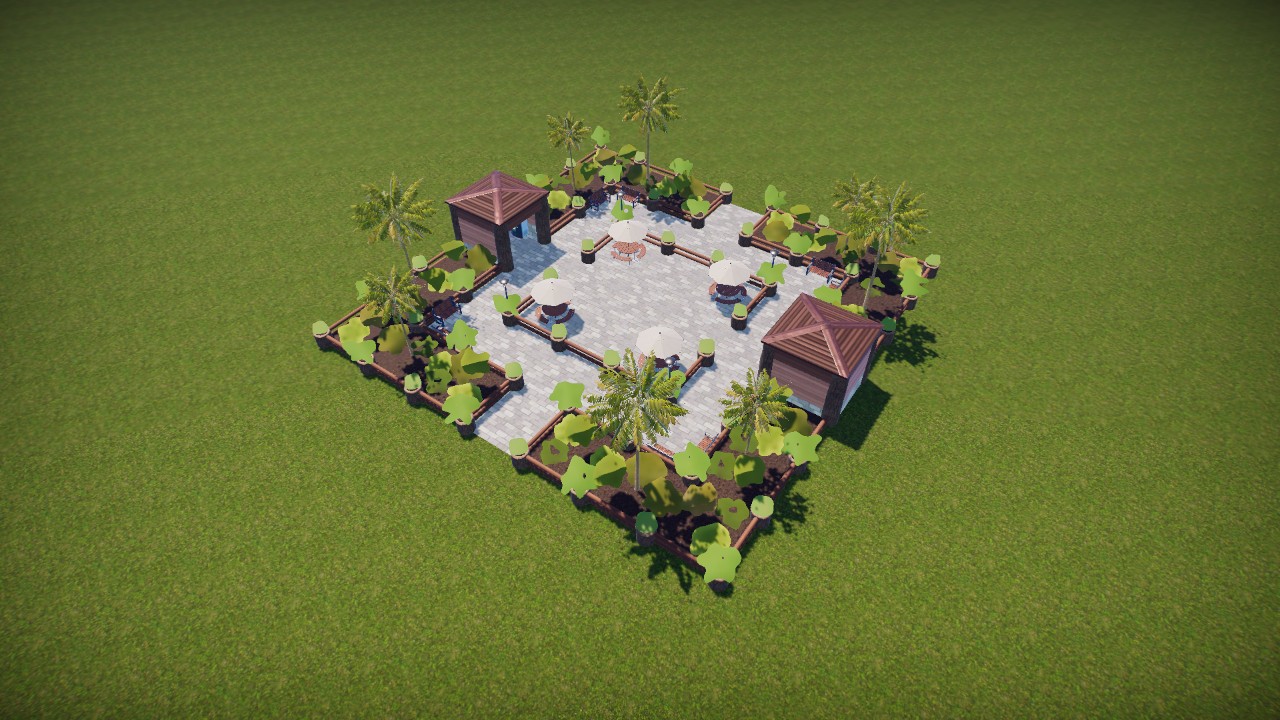 Wood Logs Plaza 1