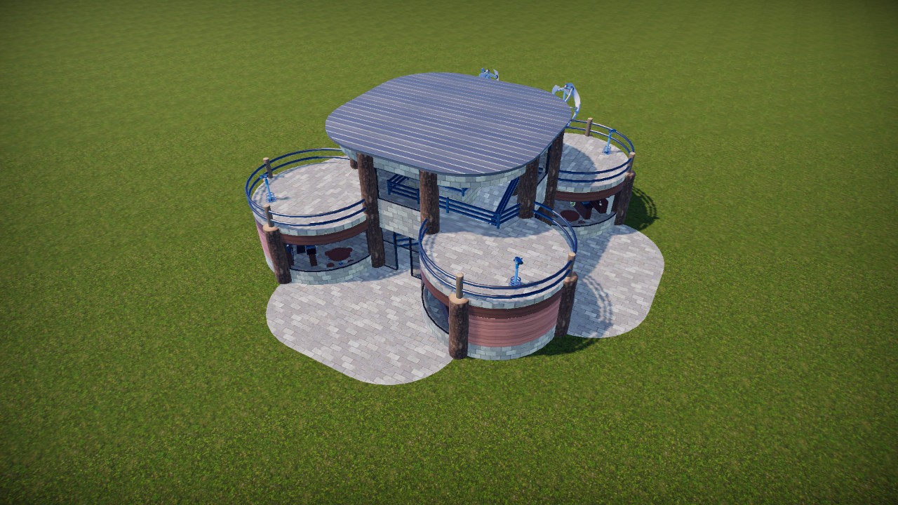 Wood Logs Amenity Center 1
