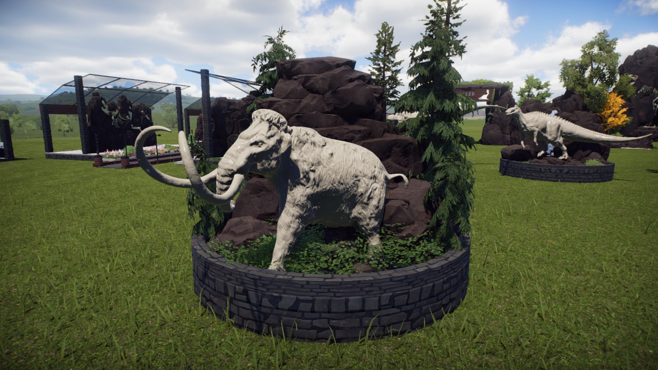 Fossilized Theme- Mammoth Pillar