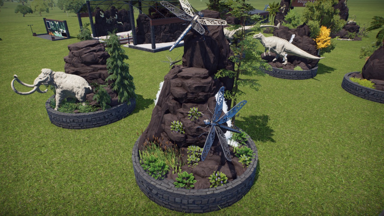 Fossilized Theme- Meganeura Pillar