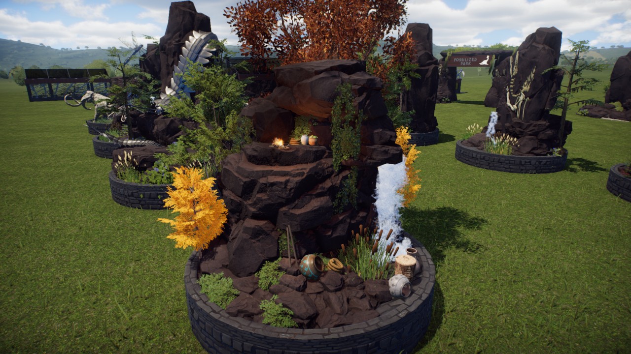 Fossilized Theme- Humanity Pillar