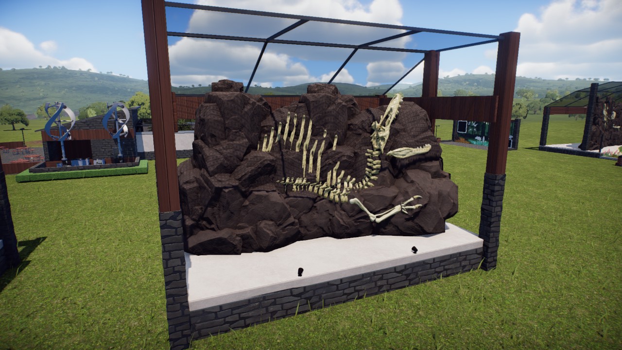 Fossil Display- Spinosaur