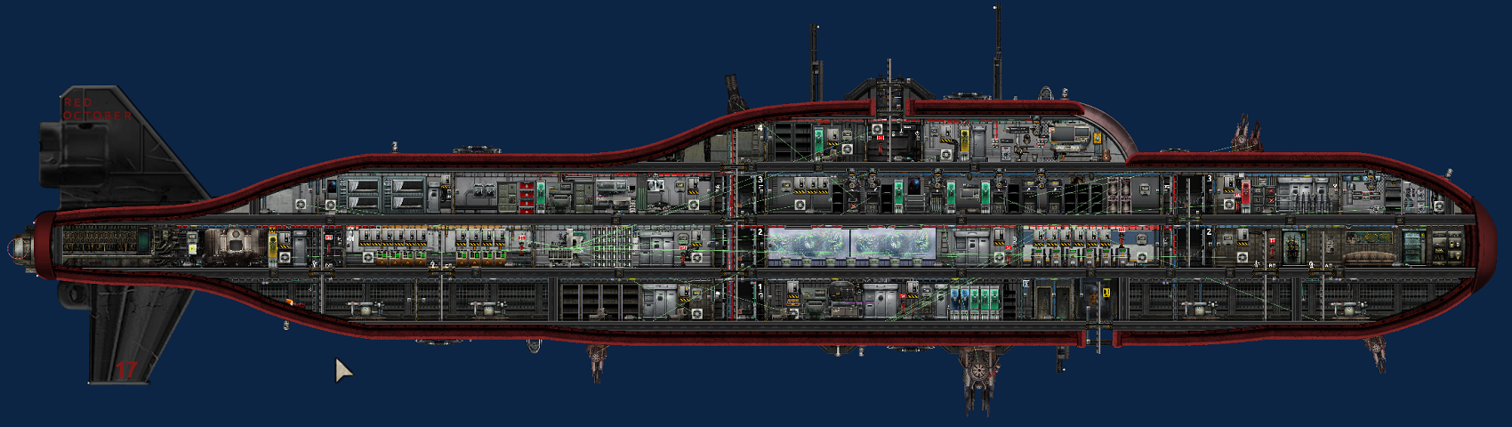 Red october 17.1 – Barotrauma Mod