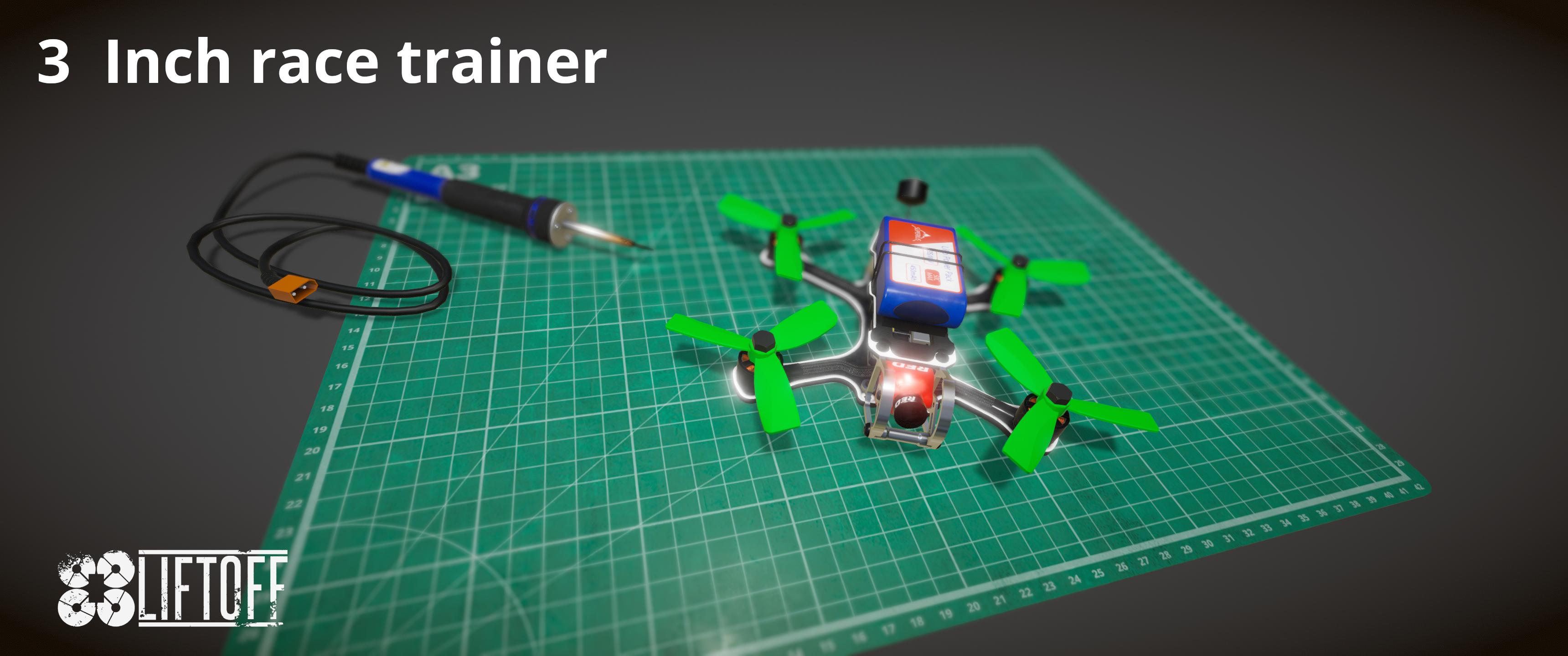 3  Inch race trainer