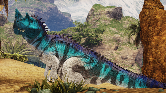 Blue Queen Ceratosaurus