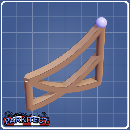 Wooden Fantasy Fence (half)