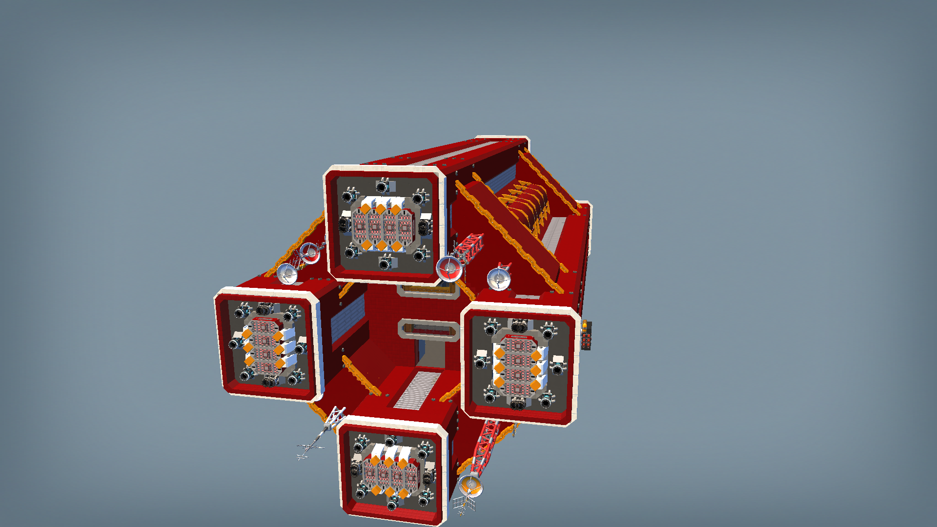 Mars Capital Ship V4.2b (Optimized Flyer) preview