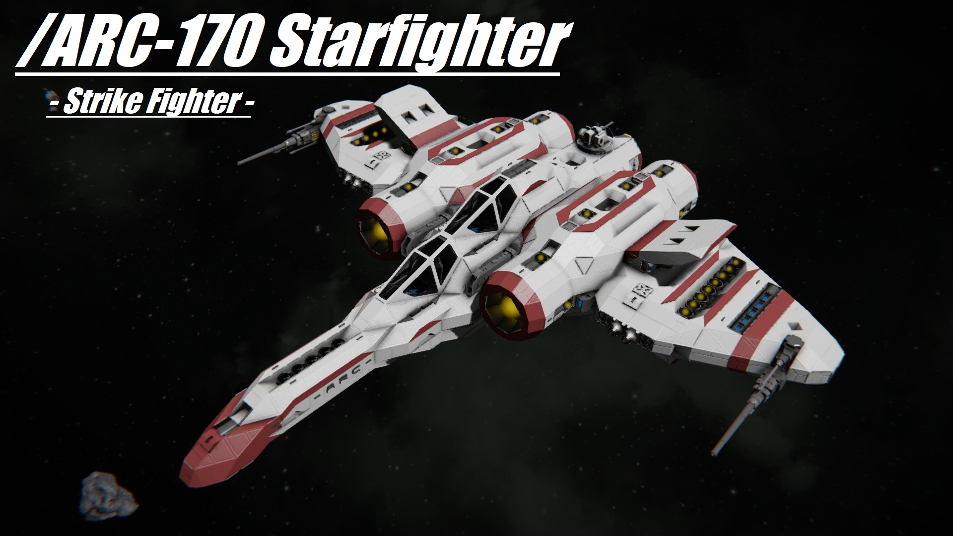 Steamワークショップ::ARC-170 Starfighter