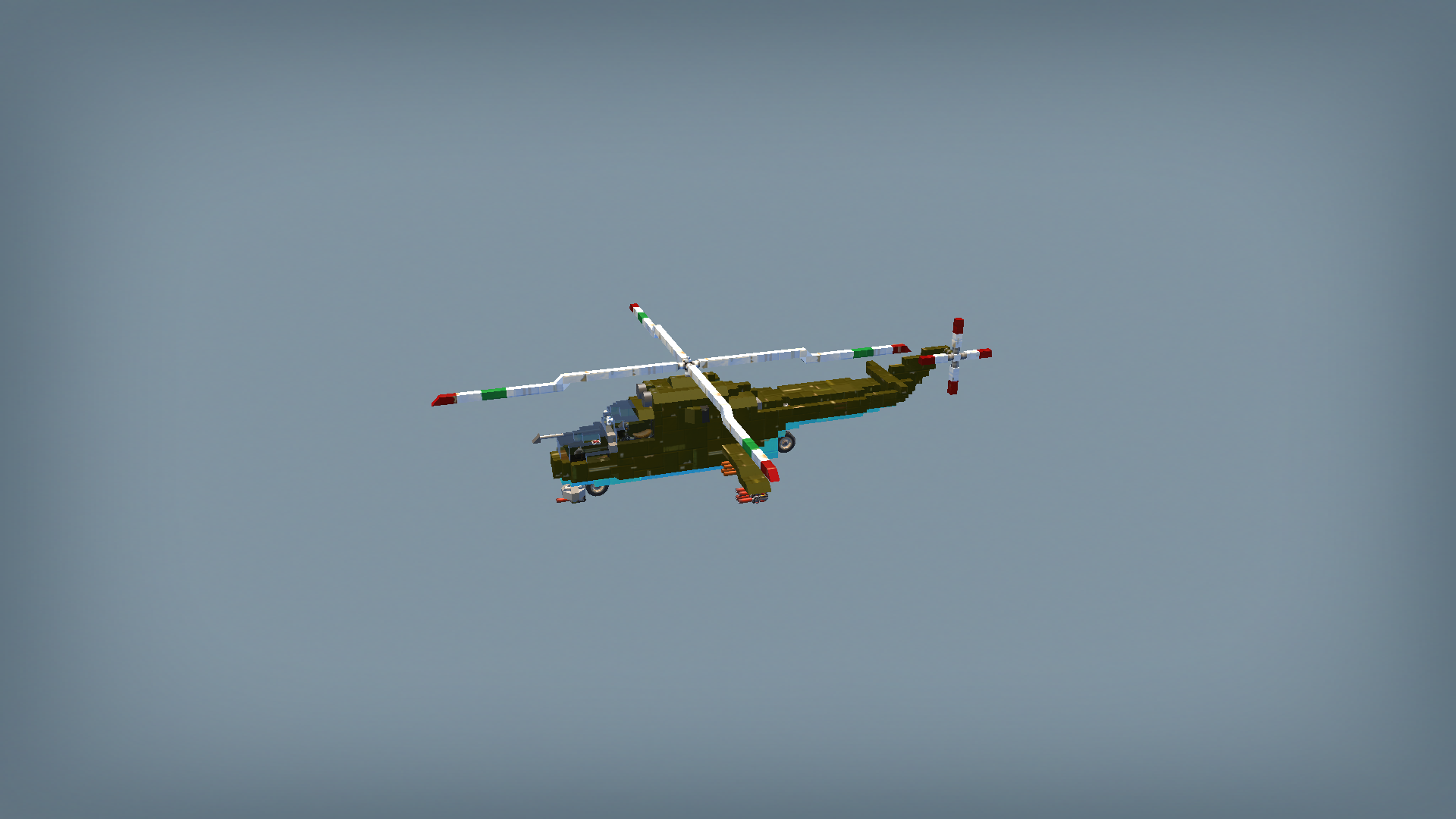 Mil Mi-24 'Crocodile' Attack Helicopter
