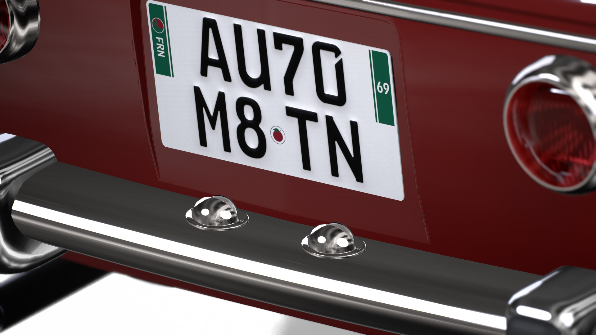 License plate light (4.27)