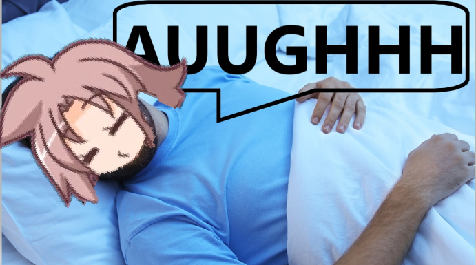 Tik-Tok snoring meme for KO sound